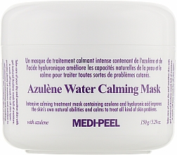Духи, Парфюмерия, косметика Успокаивающая маска для лица с азуленом - Medi Peel Azulene Water Calming Mask 