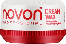 Помада для волос сильной фиксации - Novon Professional Cream Wax Flexible Strong Hold — фото N1
