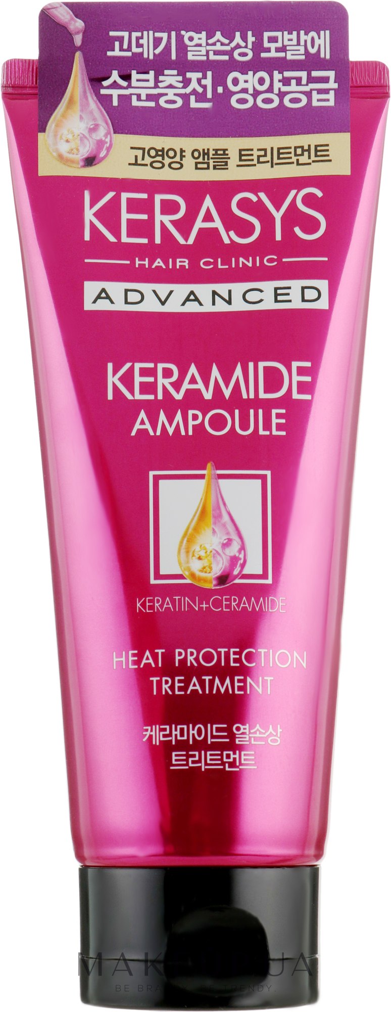 Маска для волосся "Лікування та захист" - KeraSys Keramide Heat Protection Treatment — фото 200ml