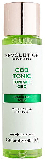 Тонік для обличчя з екстрактом чайного дерева - Revolution Skincare CBD Tonic — фото N1