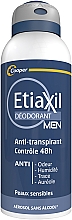 Антиперспирант-аэрозоль мужской - Etiaxil Men Antiperspirant Deodorant Protection 48H Aerosol — фото N1