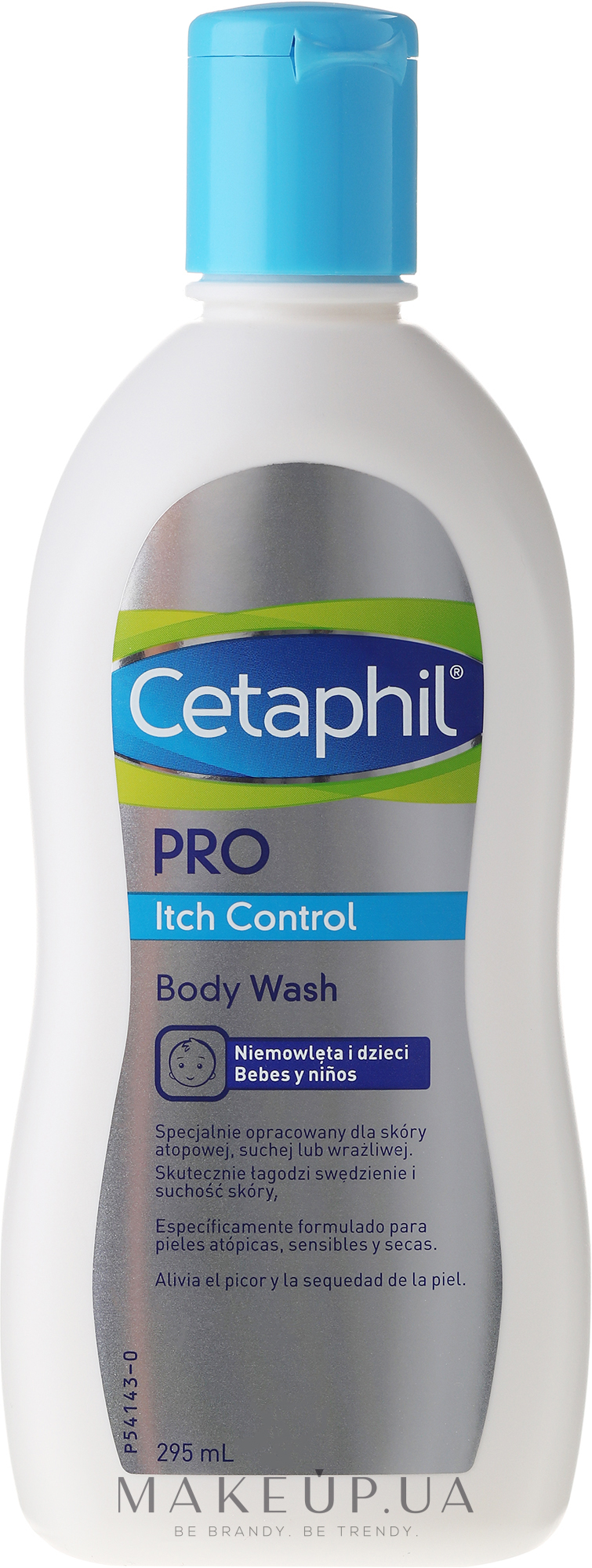 Эмульсия для ежедневного мытья детей - Cetaphil Pro Itch Control Body Wahs — фото 295ml