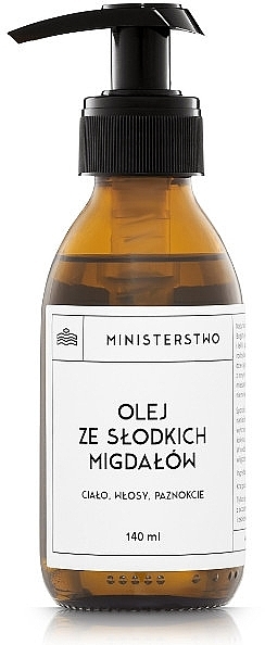 Мигдалева олія - Ministerstwo Almond Oil Body, Hair, Nails — фото N1