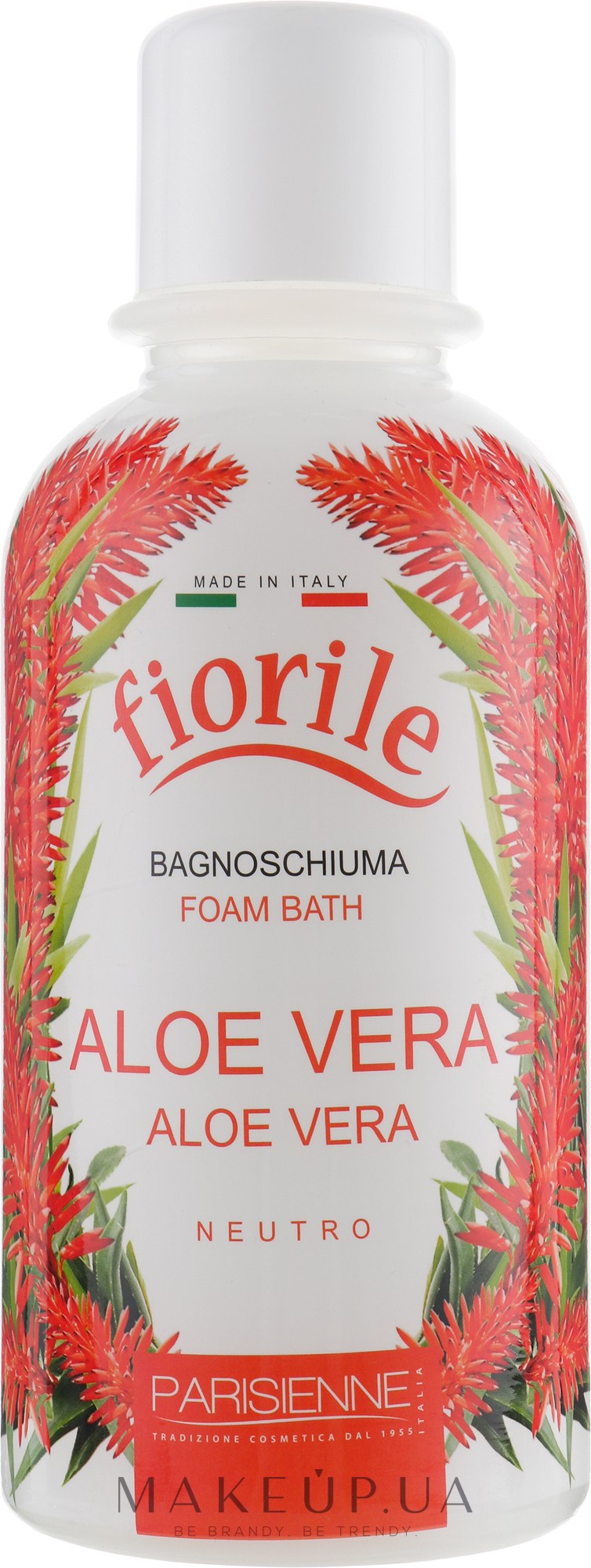 Пена для ванн "Алоэ Вера" - Parisienne Italia Fiorile Aloe Vera Bath Foam — фото 1000ml