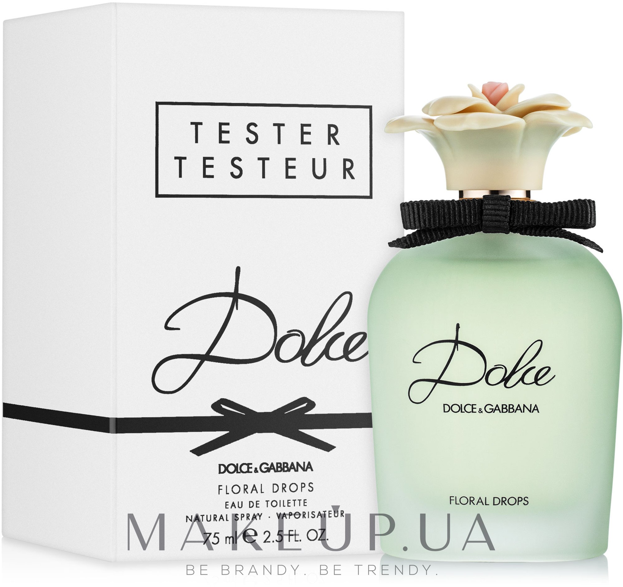 Dolce & Gabbana Dolce Floral Drops - Туалетная вода (тестер с крышечкой) — фото 75ml
