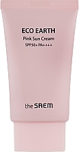 УЦІНКА Сонцезахисний крем з каламіном - The Saem Eco Earth Power Pink Sun Cream * — фото N2