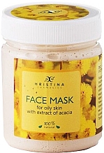Духи, Парфюмерия, косметика Маска для лица "Акация" - Hristina Cosmetics Acacia Extract Face Mask