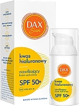 Парфумерія, косметика Зволожувальний захисний крем з гіалуроновою кислотою - Dax Cosmetics Moisturizing Protective Cream SPF 50+