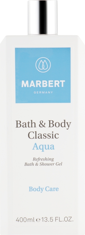 Гель для душу - Marbert Bath & Body Classic Aqua Bath & Shower Gel — фото N1