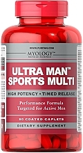 Комплекс мультивітамінів для чоловіків - Puritan's Pride Myology Ultra Man Sports Multivitamins — фото N1