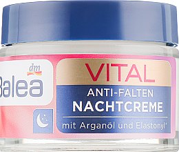Відновлювальний нічний крем з аргановою олією для обличчя - Balea Vital Nachtcreme — фото N3