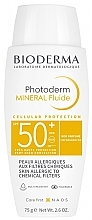 Сонцезахисна емульсія для шкіри схильної до алергії - Bioderma Photoderm Mineral Very High Protection Fluid SPF50+ — фото N1