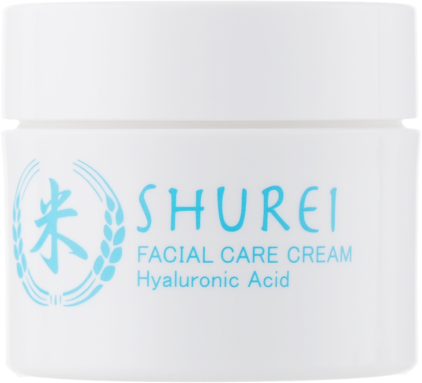 Зволожуючий крем для обличчя з гіалуроновою кислотою - Shurei Facial Care Cream Hyaluronic — фото N2