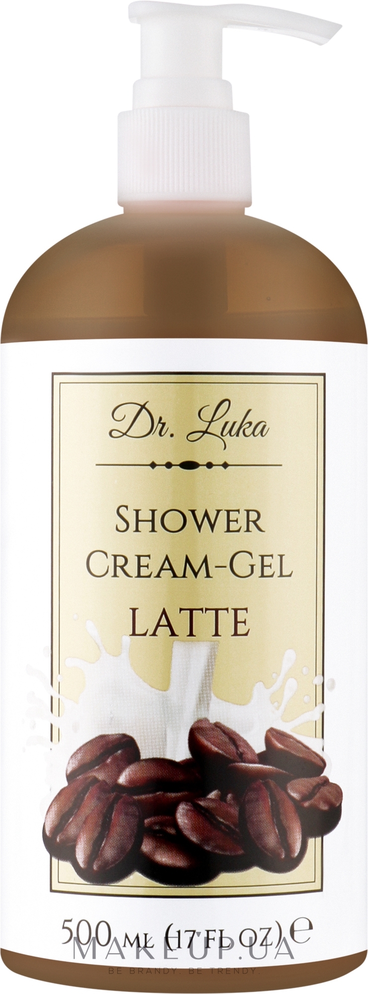 Крем-гель для душу "Latte" - Dr. Luka Shower Cream-Gel Latte — фото 500ml