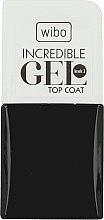 Парфумерія, косметика Верхнє закріплювальне покриття - Wibo Incredible Gel Top Coat