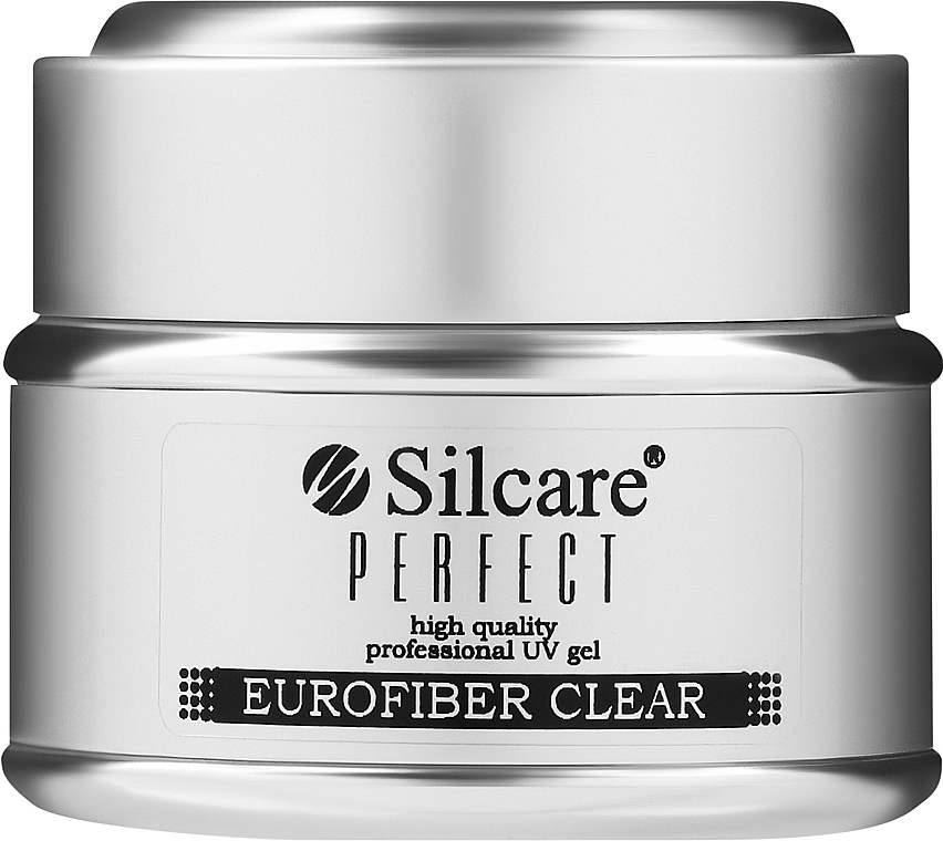 Конструювальний прозорий гель - Silcare Perfect High Quality UV Gel Eurofiber Clear — фото N1