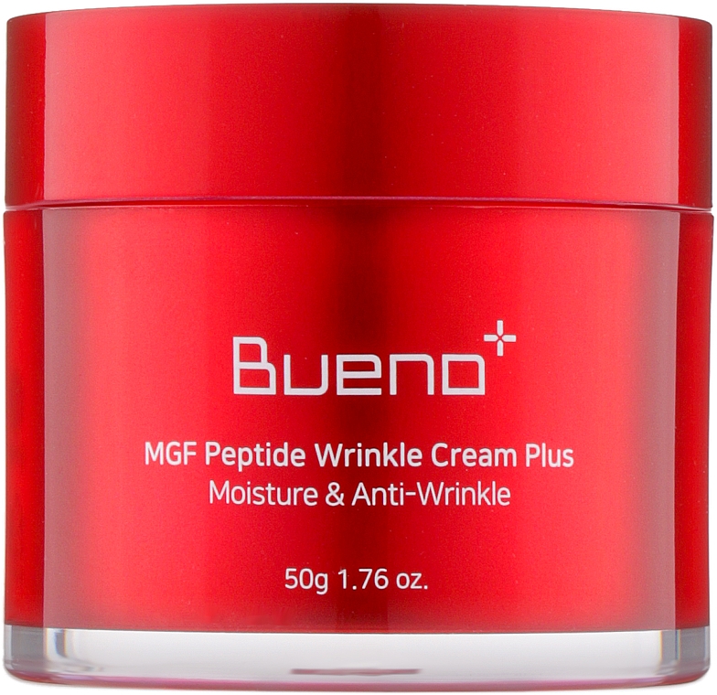 Омолаживающий крем с пептидами - Bueno MGF Peptide Wrinkle Cream Plus — фото N1