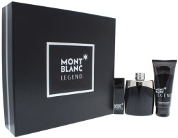 Духи, Парфюмерия, косметика Montblanc Legend - Набор (edt/100ml + edt/15ml + ash/balm/100ml)