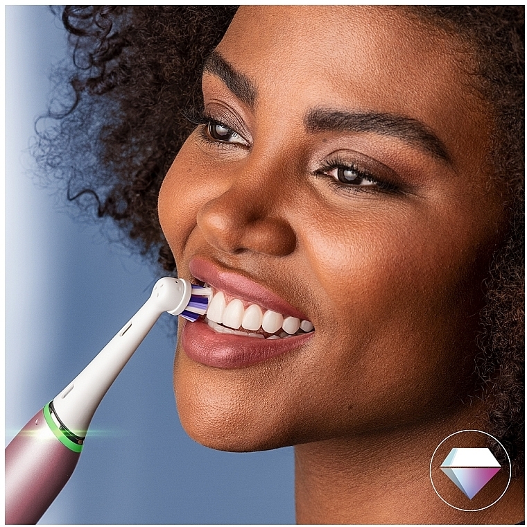 Насадки для электрической зубной щетки, белые, 4 шт. - Oral-B iO Radiant White — фото N7