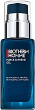 Антивозрастной гель с эффектом восстановления кожи лица мужчин - Biotherm Homme Force Supreme Anti-Aging Gel — фото N1