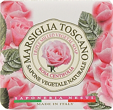 Парфумерія, косметика Мило натуральне "Троянда Сентіфолія" - Nesti Dante Marsiglia Toscano Rosa Centifolia