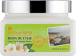 Таюче масло для тіла - Sea of Spa Body Butter Jasmine & Green Tea — фото N1