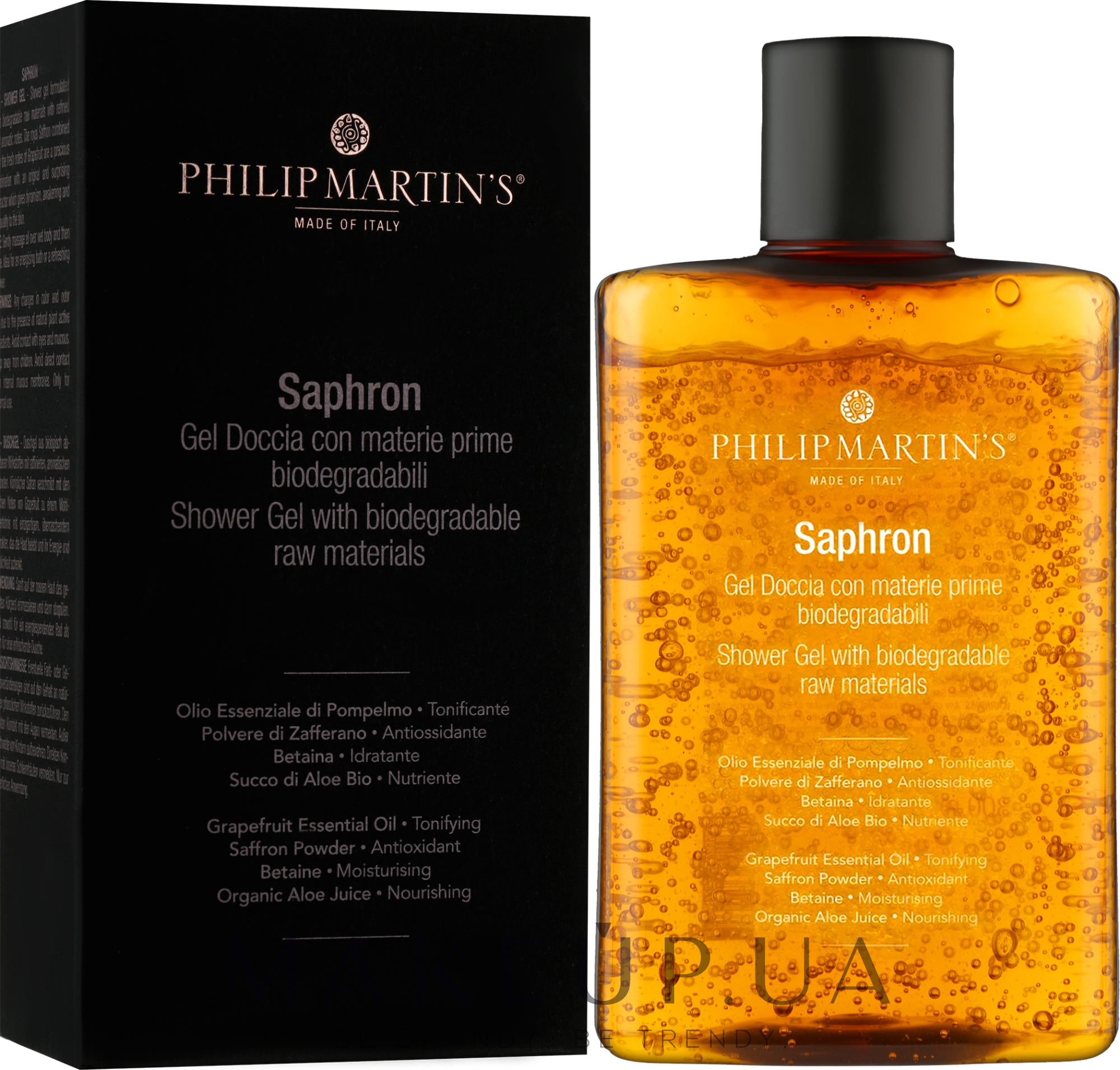 Гель для душу "Шафран" - Philip Martin's Saffron Shower Gel — фото 300ml