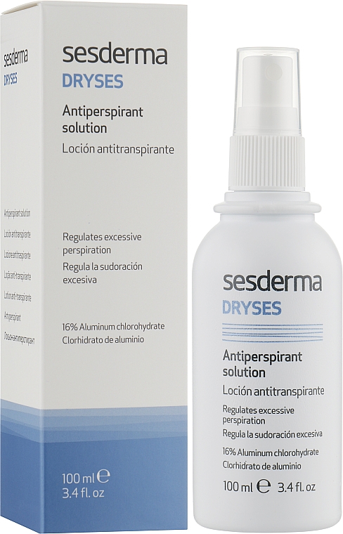 Жидкость против пота в виде спрея - SesDerma Laboratories Dryses Antitranspirant Solution — фото N2