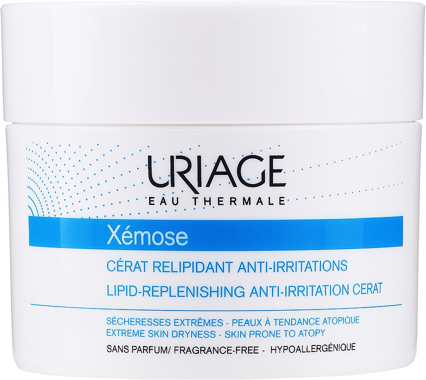 Ліпідовідновлювальний насичений крем - Uriage Xemose Lipid-Replenishing Anti-Irritation Cerat