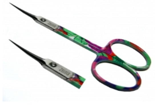 Ножницы для кутикул цветные, 01-131С, разноцветные - Zauber — фото N1