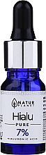 Парфумерія, косметика Сироватка з гіалуроновою кислотою 7% - Natur Planet Hialu-Pure Forte 7% Hyaluronic Acid