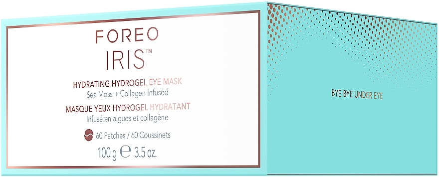 Гідрогелеві патчі під очі - Foreo Iris Hydrating Hydrogel Eye Mask — фото N4