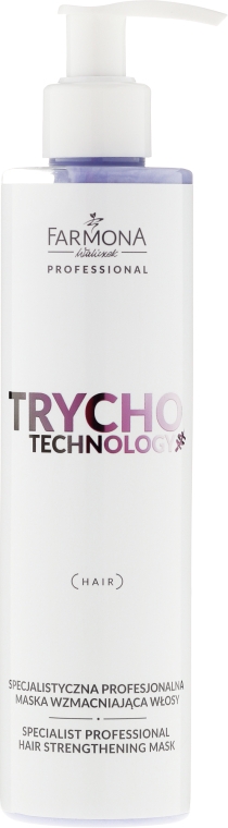 Спеціалізована маска для зміцнення волосся - Farmona Professional Trycho Technology Specialist Hair Strengthening Mask — фото N1