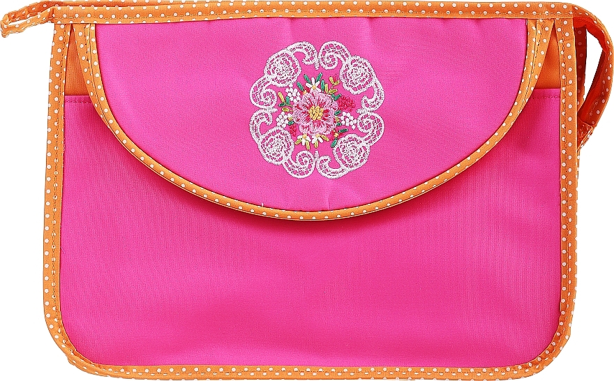 Косметичка "Mandala", 98178, рожево-помаранчева - Top Choice — фото N1