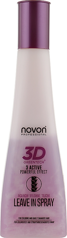 Спрей для волосся - Novon Professional 3D Leave In Spray — фото N1