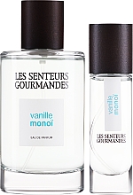 Les Senteurs Gourmandes Vanille Monoi - Набір (edp/100ml + edp/mini/15ml) — фото N2