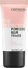 Духи, Парфюмерия, косметика Праймер для звуження пор з ніацинамідом - Catrice The Perfector Poreless Blur Primer