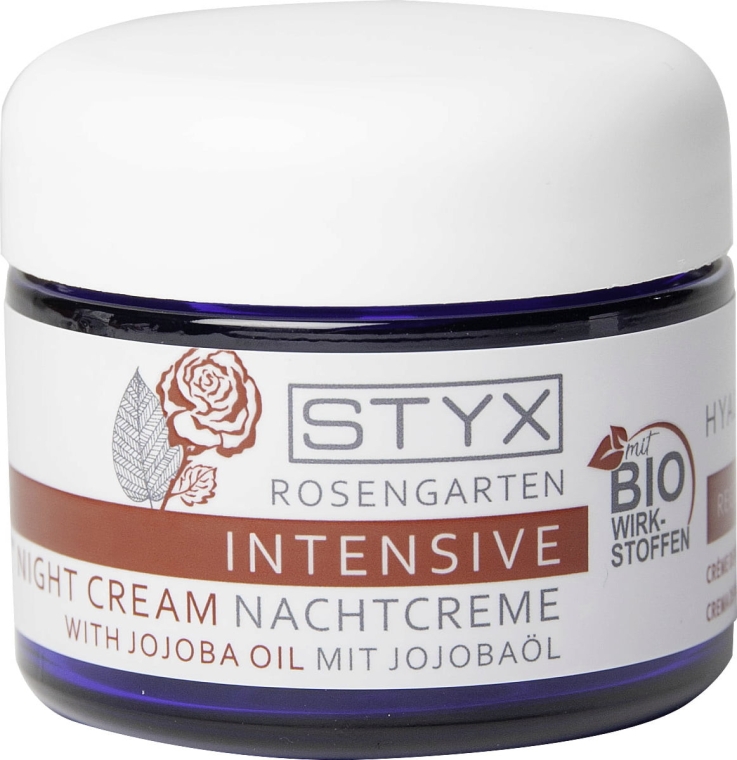 Крем для обличчя нічний - Styx Naturcosmetic Rose Garden Intensive Night Cream — фото N1