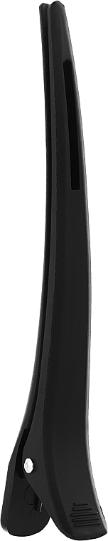 Зажим для волос карбоновый, 11.5 см, черный - Vero Professional
