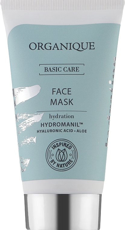 Увлажняющая маска для лица - Organique Basic Care Face Mask Hydration Hydromanil — фото N1