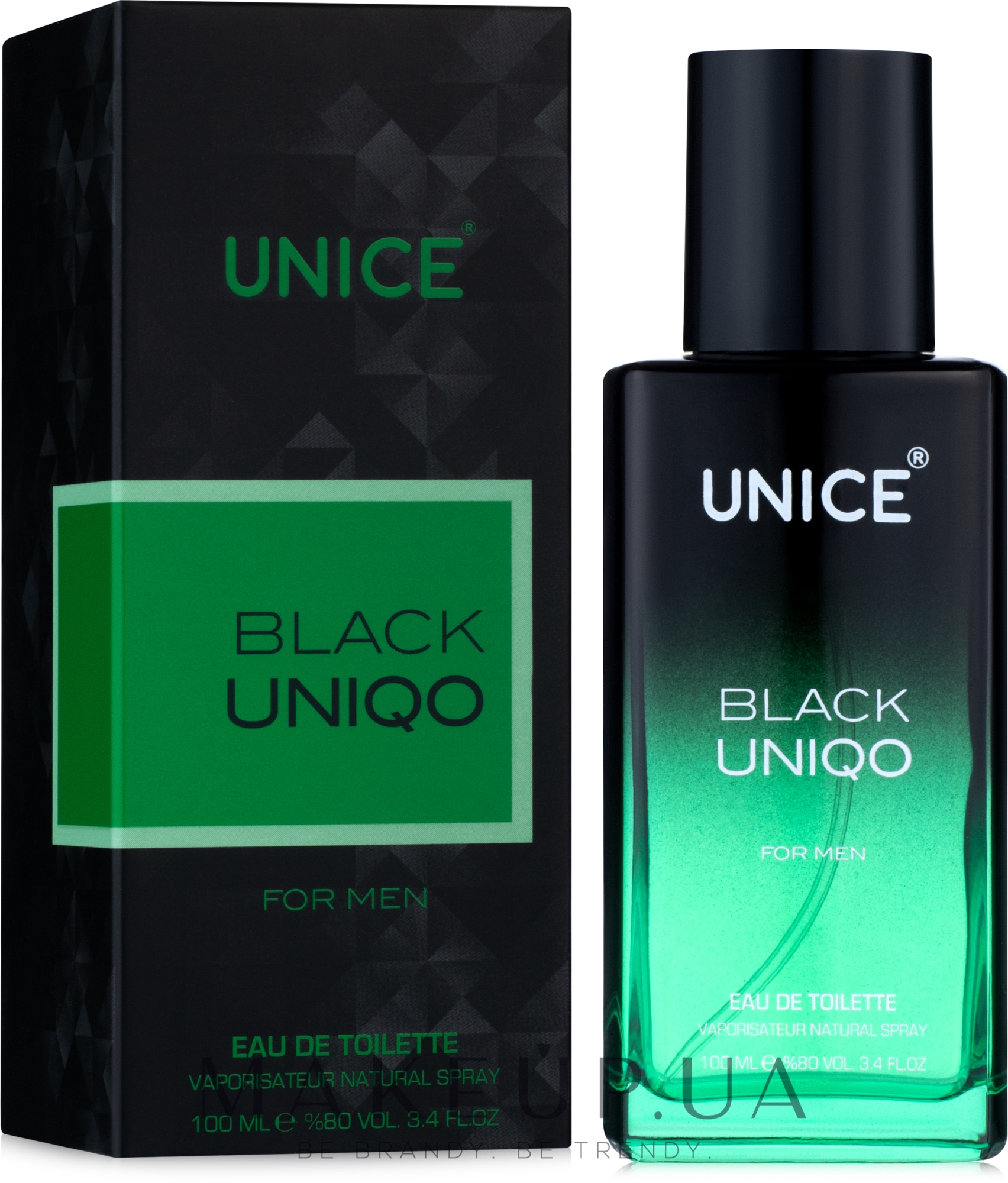 Unice Black Uniqo - Туалетная вода — фото 100ml