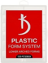 Парфумерія, косметика Нижні арочні форми для моделювання нігтів - Kodi Professional Lower Arched Forms
