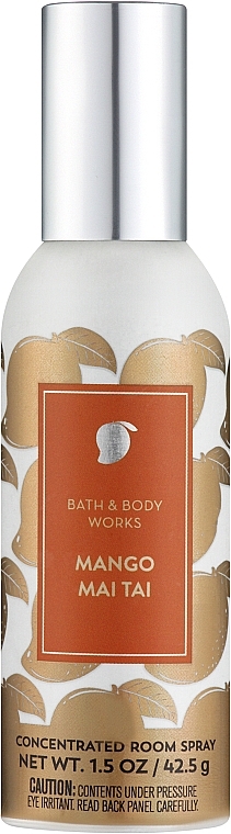 Концентрированный спрей для помещений - Bath & Body Works Mango Mai Tai Room Spray — фото N1