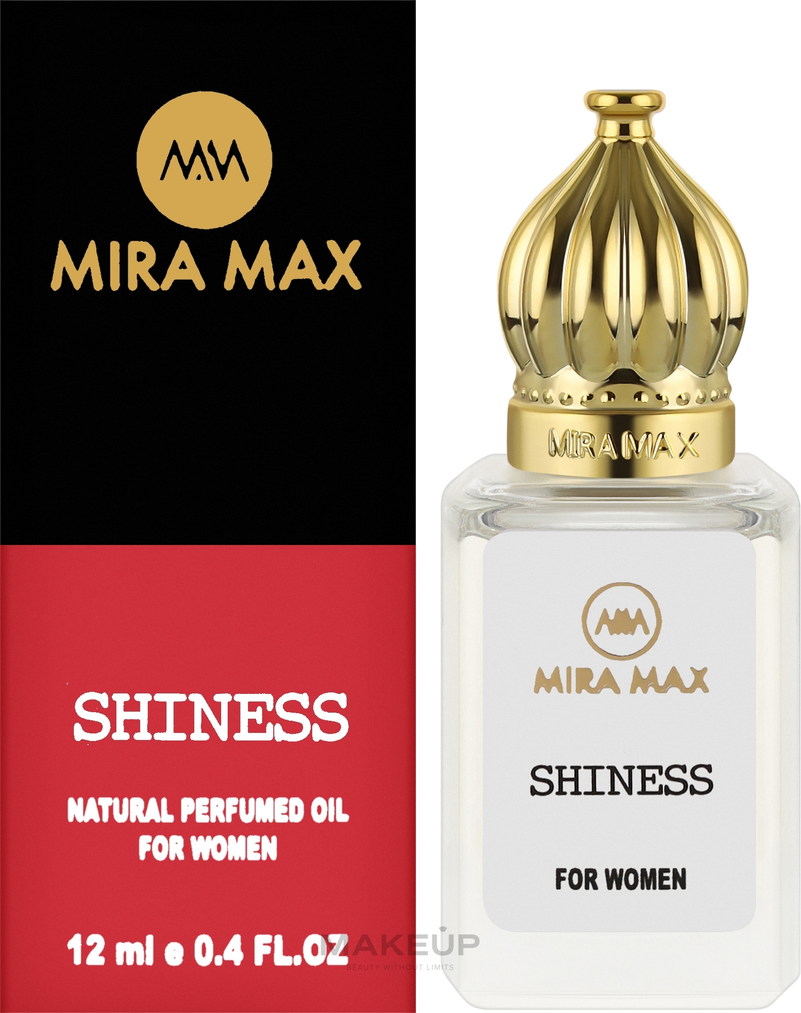 Mira Max Shiness - Парфумована олія для жінок — фото 12ml