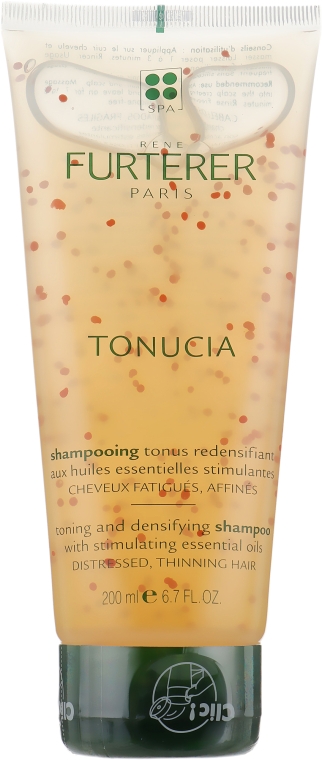 Тонізуючий шампунь для тонкого і ослабленого волосся - Rene Furterer Tonucia Toning Shampoo For Fine & Hair Limp — фото N3
