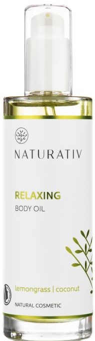 Розслаблювальна олія для тіла - Naturativ Relaxing Body Oil — фото N1