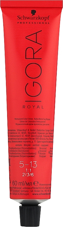 Краска для волос - Schwarzkopf Professional Igora Royal Take Over — фото N1