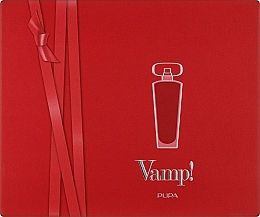 Pupa Vamp Red - Набор (edp/100ml + mascara/9ml + eye/pencil/0,35g) — фото N1