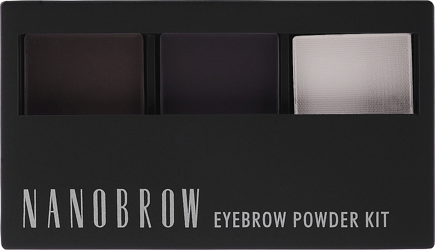 Палетка для бровей - Nanobrow Eyebrow Powder Kit — фото N2