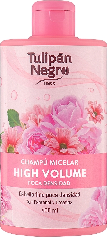 Шампунь міцелярний для об'єму волосся - Tulipan Negro Sampoo Micelar — фото N1